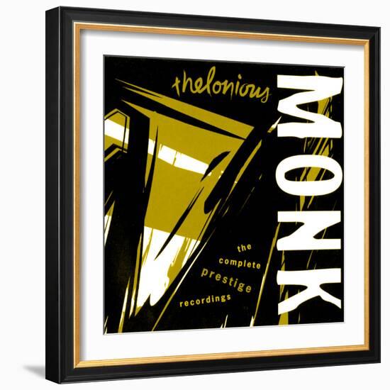 Thelonious Monk - The Complete Prestige Recordings (Gold Color Variation)-null-Framed Art Print