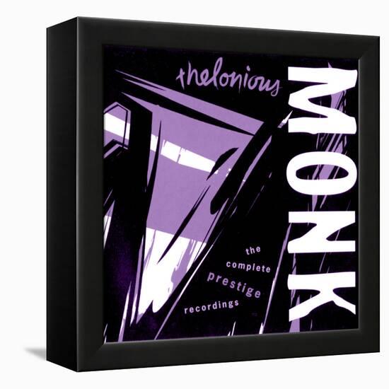 Thelonious Monk - The Complete Prestige Recordings (Purple Color Variation)-null-Framed Stretched Canvas