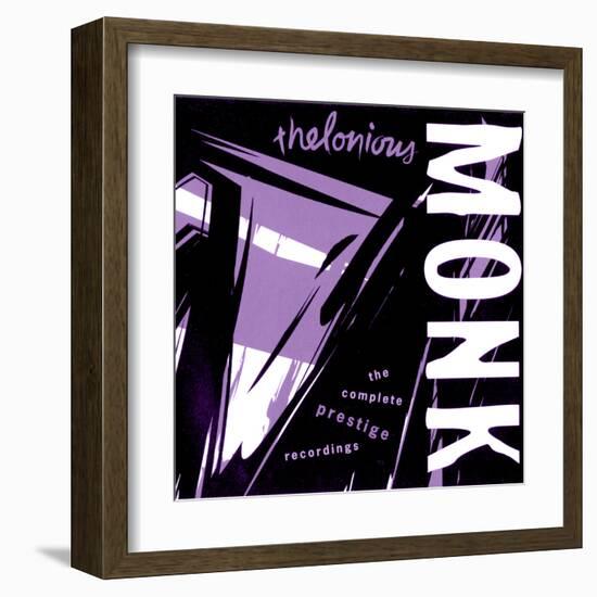 Thelonious Monk - The Complete Prestige Recordings (Purple Color Variation)-null-Framed Art Print