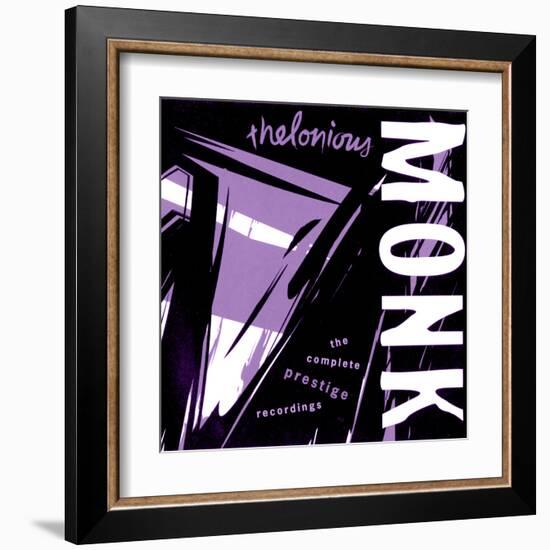 Thelonious Monk - The Complete Prestige Recordings (Purple Color Variation)-null-Framed Art Print