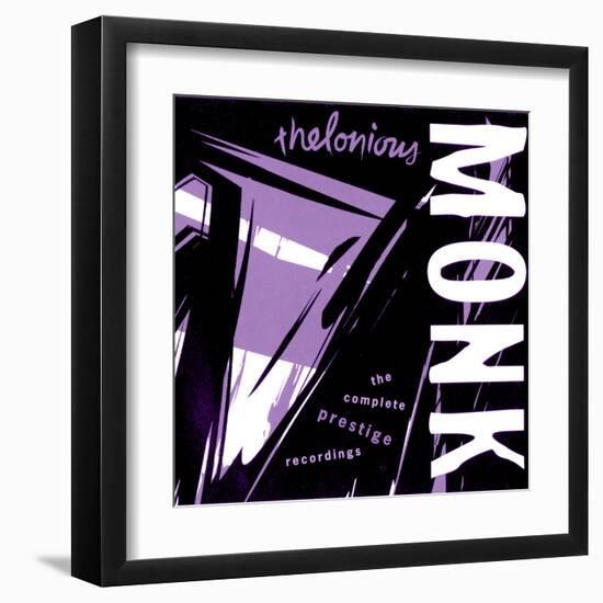 Thelonious Monk - The Complete Prestige Recordings (Purple Color Variation)-null-Framed Art Print