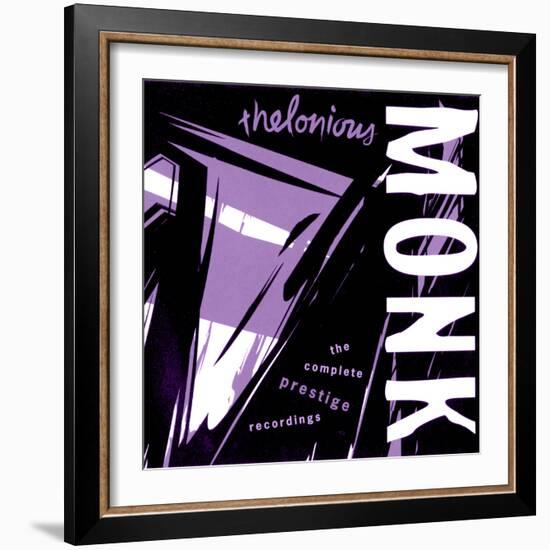 Thelonious Monk - The Complete Prestige Recordings (Purple Color Variation)-null-Framed Art Print