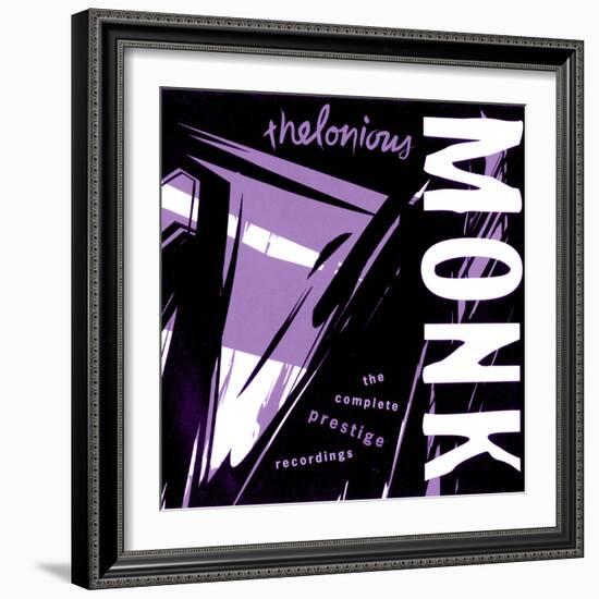 Thelonious Monk - The Complete Prestige Recordings (Purple Color Variation)-null-Framed Art Print