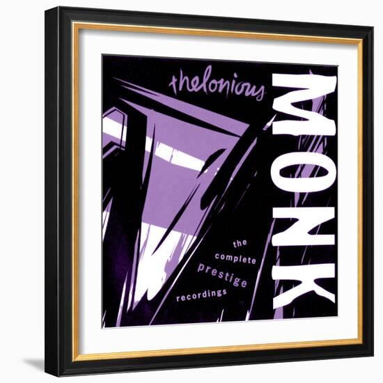 Thelonious Monk - The Complete Prestige Recordings (Purple Color Variation)-null-Framed Art Print