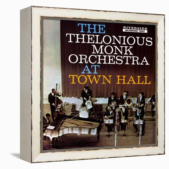 Thelonious Monk - The Thelonious Monk Orchestra in Town Hall-null-Framed Stretched Canvas