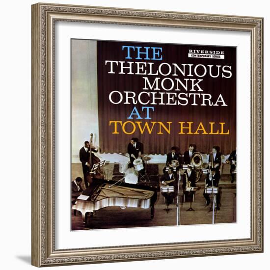 Thelonious Monk - The Thelonious Monk Orchestra in Town Hall-null-Framed Art Print