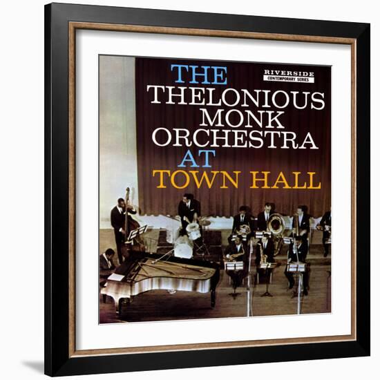 Thelonious Monk - The Thelonious Monk Orchestra in Town Hall-null-Framed Art Print