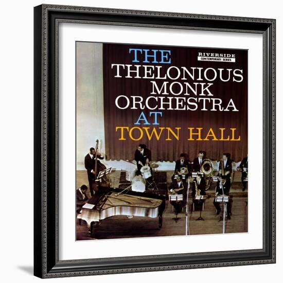 Thelonious Monk - The Thelonious Monk Orchestra in Town Hall-null-Framed Art Print