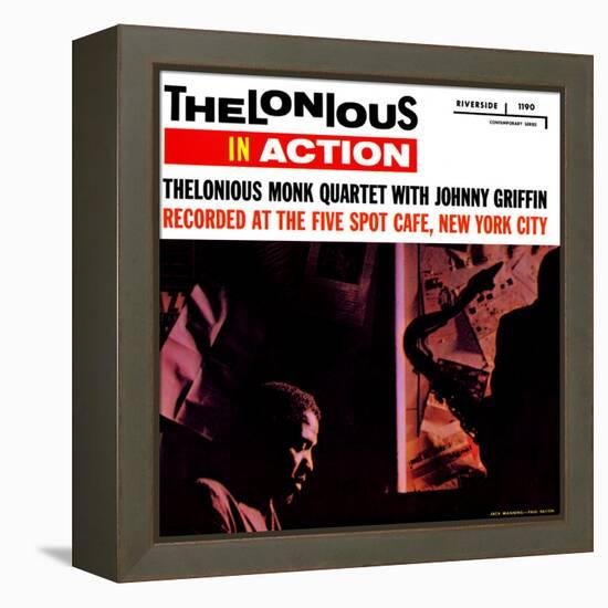 Thelonious Monk - Thelonious in Action-Paul Bacon-Framed Stretched Canvas