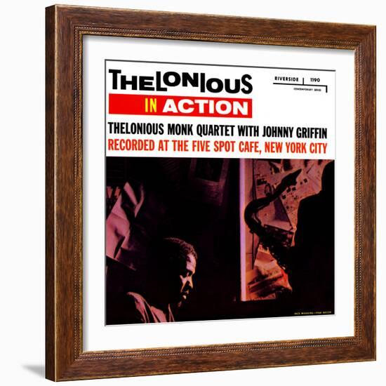 Thelonious Monk - Thelonious in Action-Paul Bacon-Framed Art Print