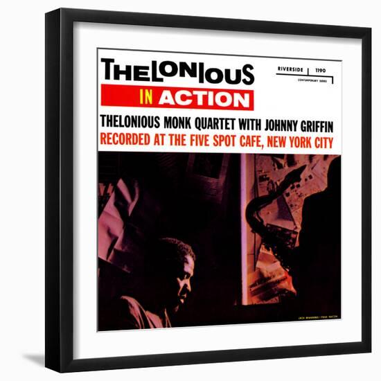 Thelonious Monk - Thelonious in Action-Paul Bacon-Framed Art Print