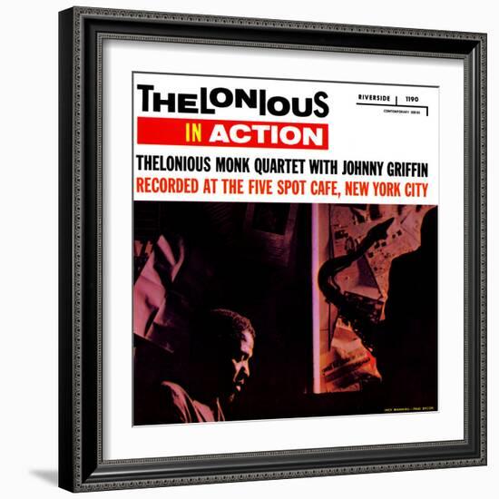 Thelonious Monk - Thelonious in Action-Paul Bacon-Framed Art Print