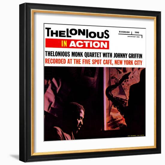 Thelonious Monk - Thelonious in Action-Paul Bacon-Framed Art Print