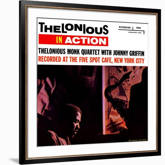 Thelonious Monk - Thelonious in Action-Paul Bacon-Framed Art Print