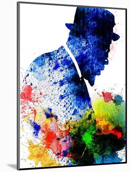 Thelonious Monk Watercolor-Jack Hunter-Mounted Art Print