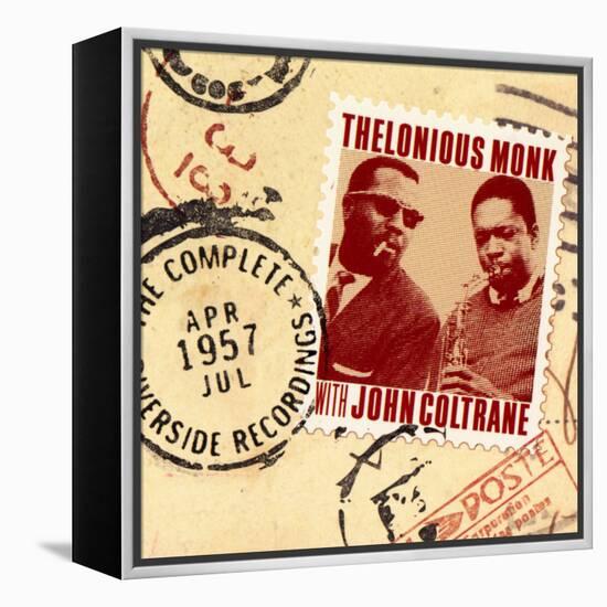 Thelonious Monk with John Coltrane - The Complete 1957 Riverside Recordings-null-Framed Stretched Canvas