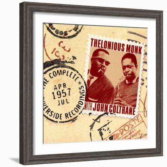 Thelonious Monk with John Coltrane - The Complete 1957 Riverside Recordings--Framed Art Print