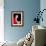 Thelonious Watercolor II-Lana Feldman-Framed Art Print displayed on a wall
