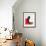 Thelonious Watercolor-Lora Feldman-Framed Art Print displayed on a wall