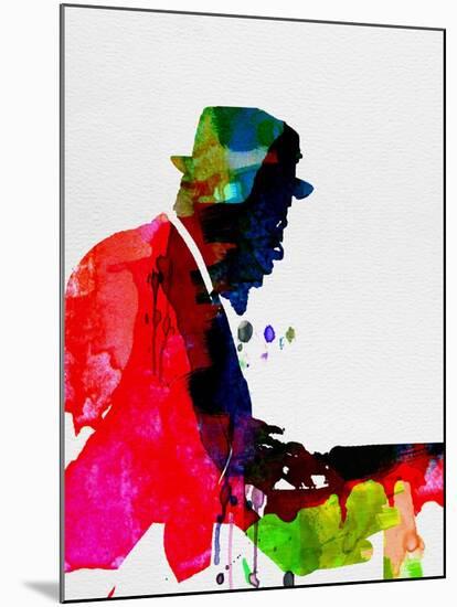 Thelonious Watercolor-Lora Feldman-Mounted Premium Giclee Print