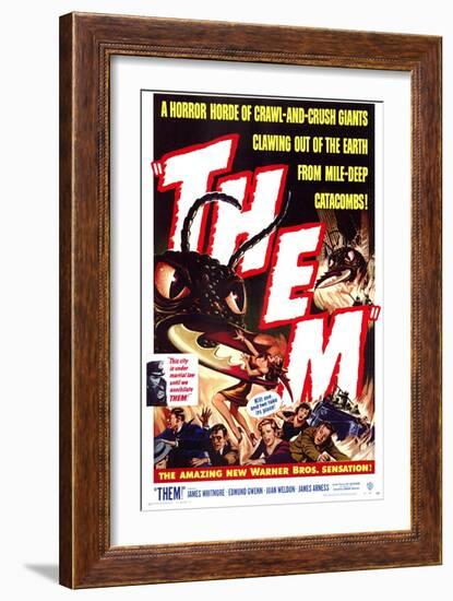 Them!, 1954-null-Framed Art Print