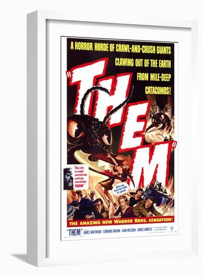 Them!, 1954-null-Framed Art Print