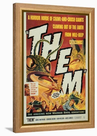 Them!, 1954-null-Framed Stretched Canvas