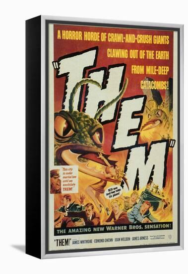 Them!, 1954-null-Framed Stretched Canvas