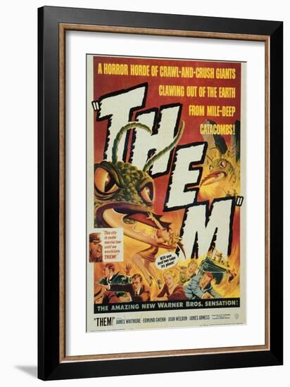 Them!, 1954-null-Framed Art Print