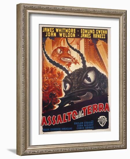 Them!, Italian Movie Poster, 1954-null-Framed Art Print