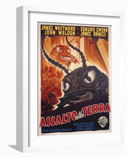 Them!, Italian Movie Poster, 1954-null-Framed Art Print