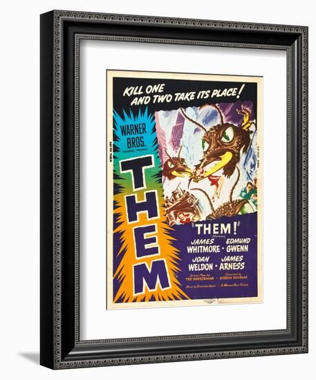 Them!, US poster art, 1954-null-Framed Art Print