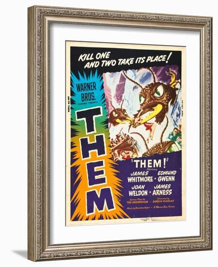 Them!, US poster art, 1954-null-Framed Art Print