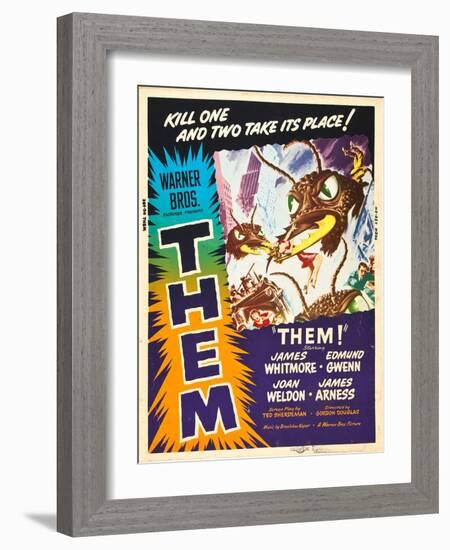 Them!, US poster art, 1954-null-Framed Art Print