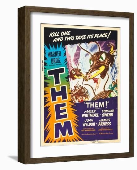 Them!, US poster art, 1954-null-Framed Art Print