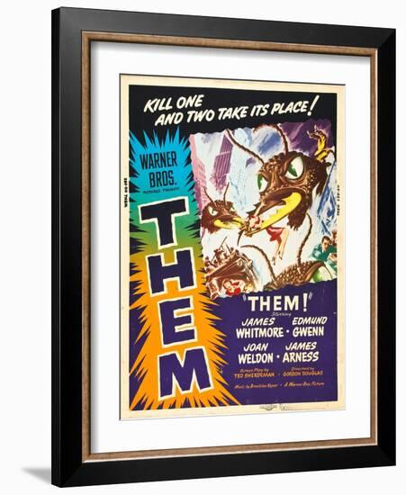 Them!, US poster art, 1954-null-Framed Art Print