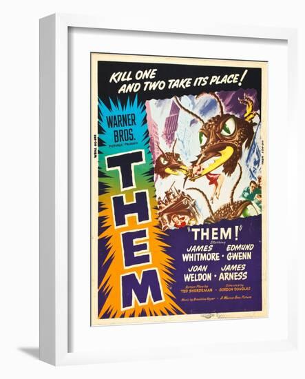 Them!, US poster art, 1954-null-Framed Art Print