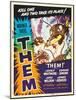 Them!, US poster art, 1954-null-Mounted Art Print