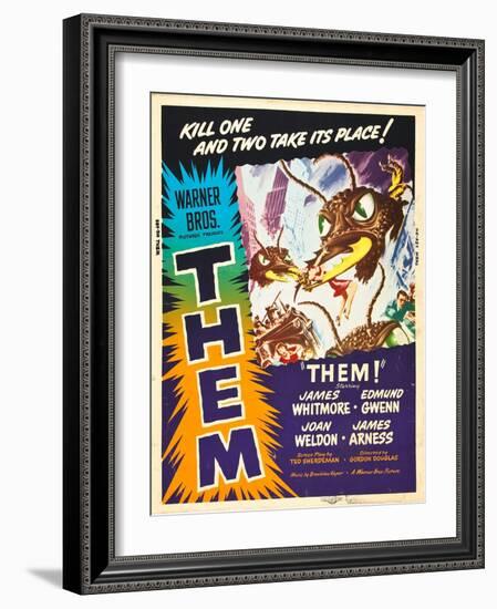 Them!, US poster art, 1954-null-Framed Art Print