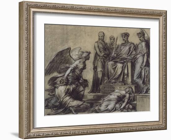 Thémis et Némésis-Pierre Paul Prud'hon-Framed Giclee Print