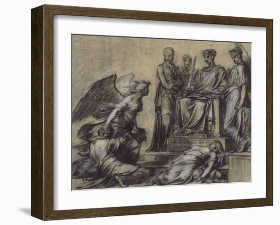 Thémis et Némésis-Pierre Paul Prud'hon-Framed Giclee Print