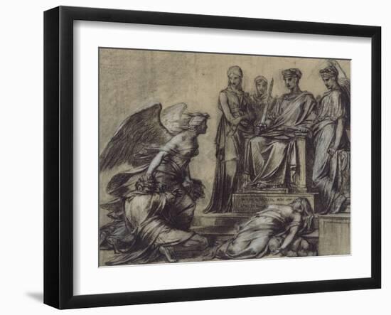 Thémis et Némésis-Pierre Paul Prud'hon-Framed Giclee Print