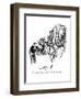 "Then his father paid me ten thousand dollars never to see him again. It s?" - New Yorker Cartoon-Mary Petty-Framed Premium Giclee Print