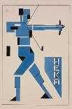 Design for Poster-Theo Van Doesburg-Giclee Print