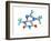 Theobromine Drug Molecule-Laguna Design-Framed Photographic Print