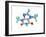 Theobromine Drug Molecule-Laguna Design-Framed Photographic Print