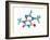 Theobromine Drug Molecule-Laguna Design-Framed Photographic Print