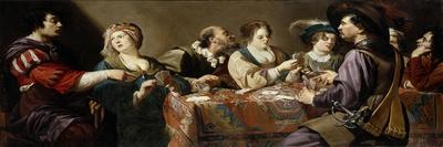 Card Players, 17th century-Theodoor Rombouts-Giclee Print