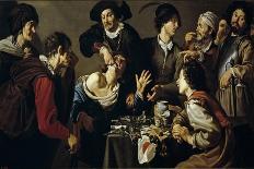 The Tooth Extractor, 1620-1625-Theodoor Rombouts-Mounted Giclee Print