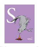 M is for Mouse (blue)-Theodor (Dr. Seuss) Geisel-Art Print